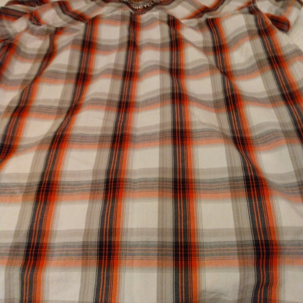 💛💙Harley Davidson short sleeve button up shirt. Size XXL.💙💛 - Picture 4 of 8